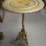 665 1585 PEDESTAL TABLE